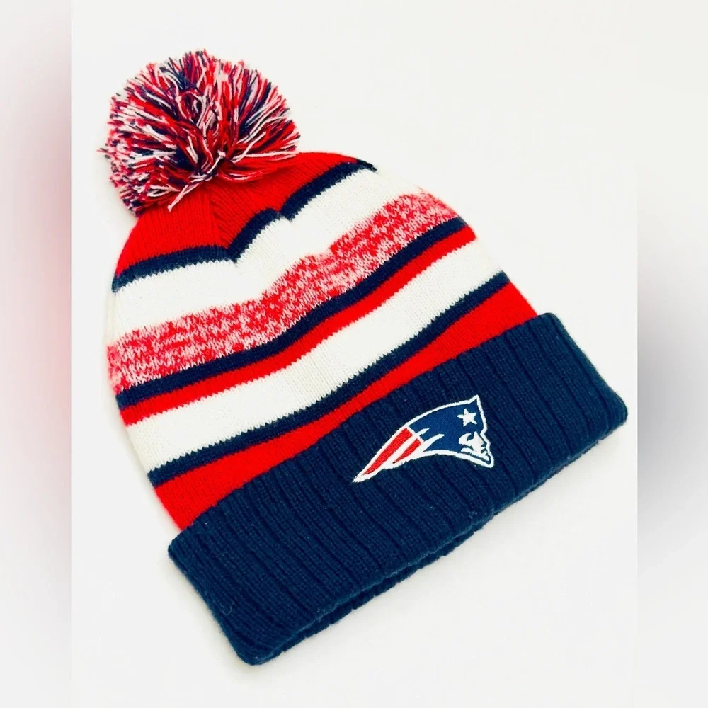New England Patriots Football new era 2021 sideline knit Beanie Hat One size